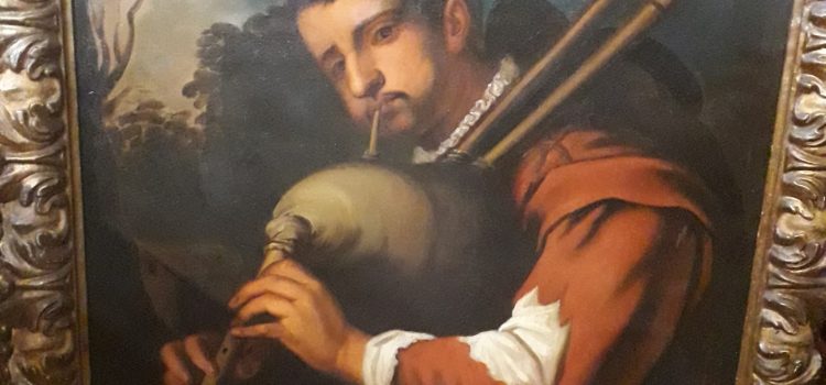 Suonatore di zampogna epoca ‘700 scuola Fiamminga 20190918_162555