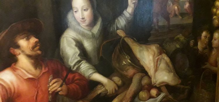 Cena di Emmaus epoca 1700 Cena di Emmaus epoca 1700